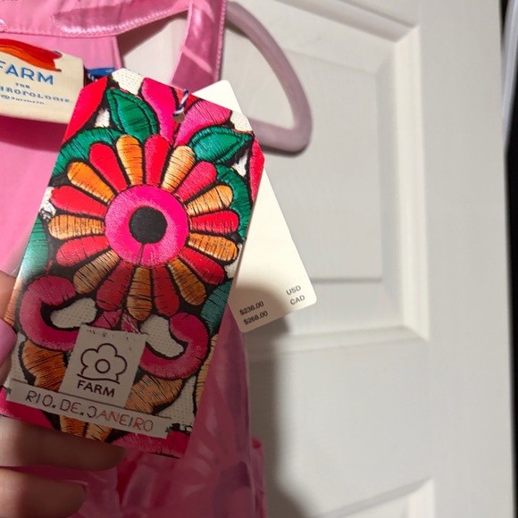 NWT farm rio V neck tiered maxi dress - Picture 6 of 11